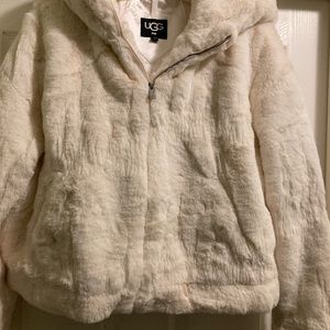 UGG LADIES FAUX FUR JACKET BNWT!!!